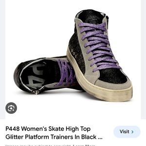 P448 Skate Black/Loft Sneakers